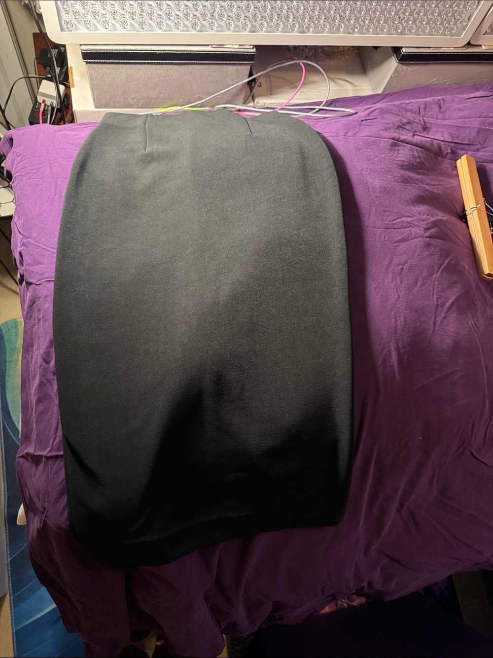 Classic Black Pencil Skirt - Women's Professional Office Wear